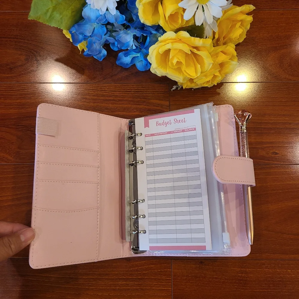 Pink My Budget Binder Gift Set